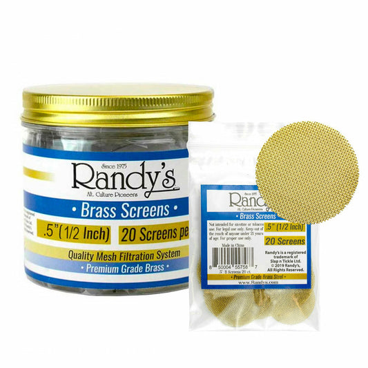 Randy's .5" Brass Screen Jar