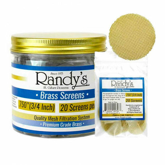 Randy's .750" Brass Screen Jar