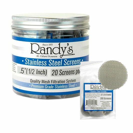 Randy's .5" Stainless Steel Screen Jar